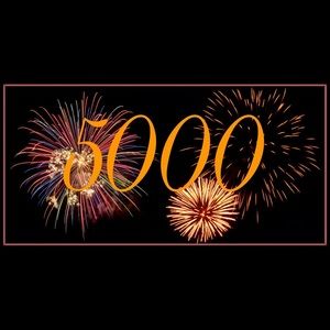 5,000 Followers !!!!